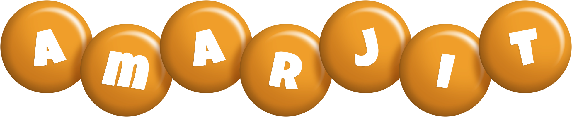 Amarjit candy-orange logo