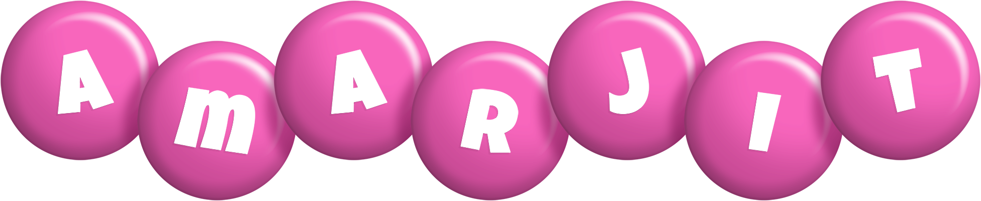 Amarjit candy-pink logo