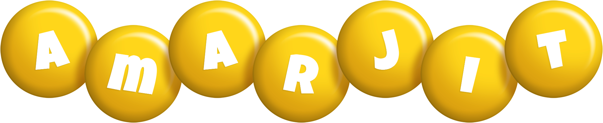 Amarjit candy-yellow logo