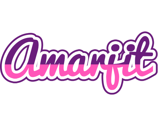 Amarjit cheerful logo
