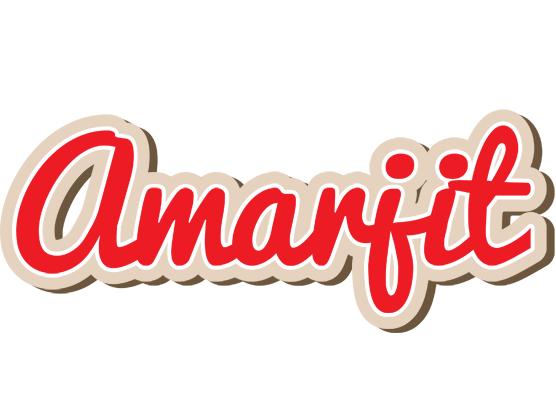 Amarjit chocolate logo