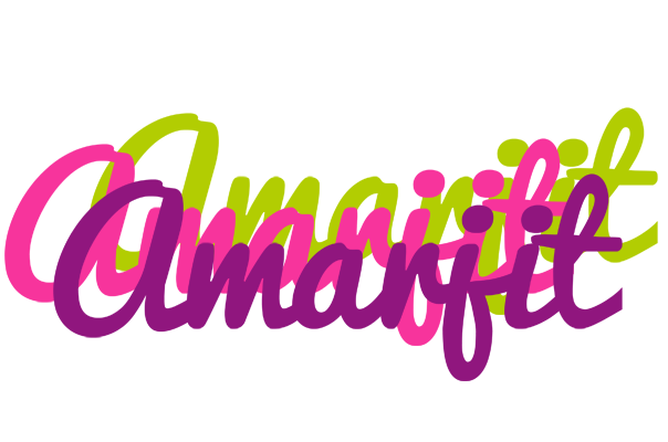 Amarjit flowers logo