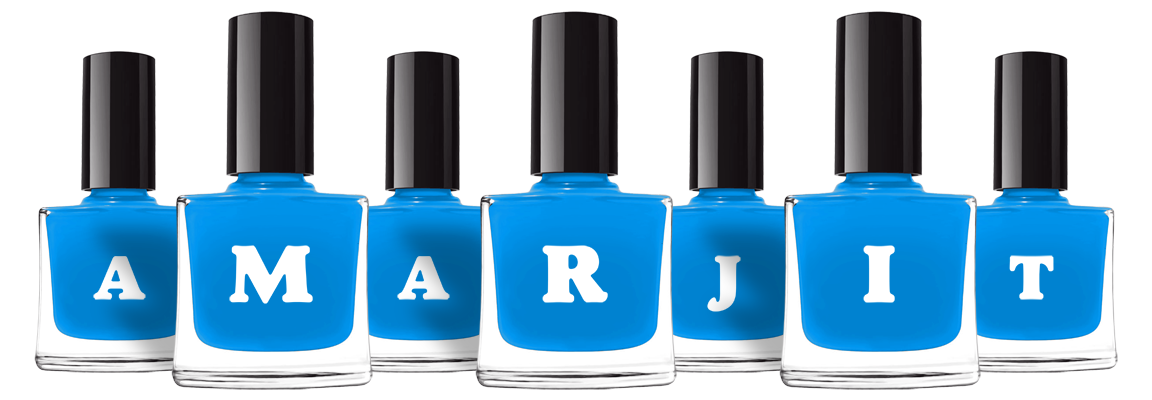 Amarjit glossy logo