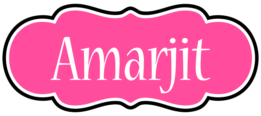 Amarjit invitation logo