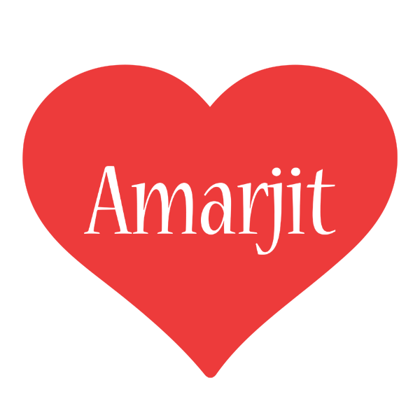 Amarjit love logo