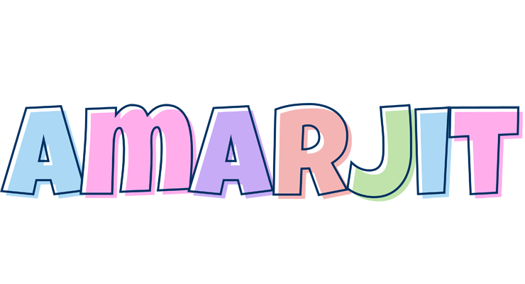 Amarjit pastel logo