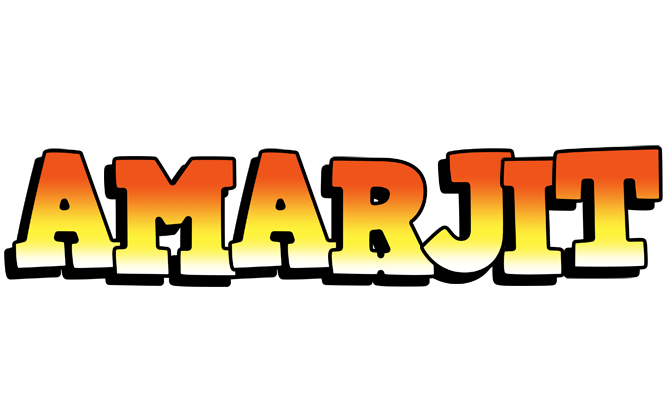 Amarjit sunset logo