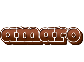 Amaro brownie logo