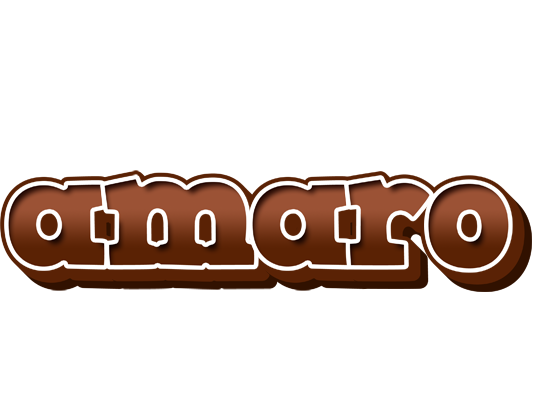 Amaro brownie logo