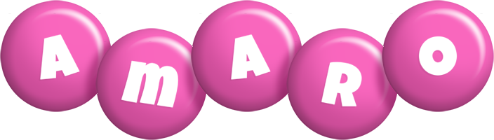 Amaro candy-pink logo