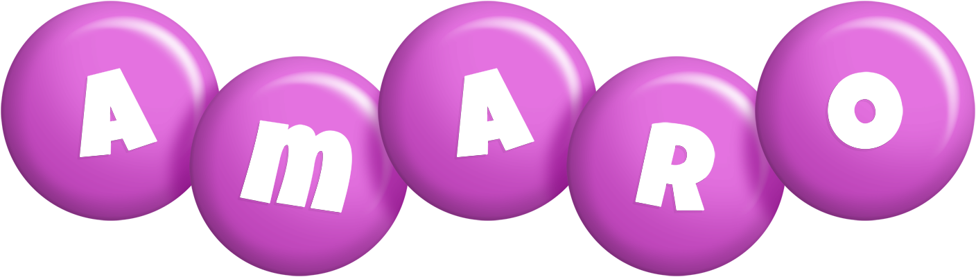 Amaro candy-purple logo