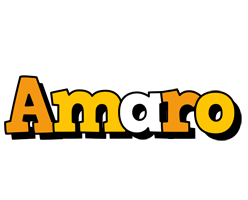 Amaro cartoon logo