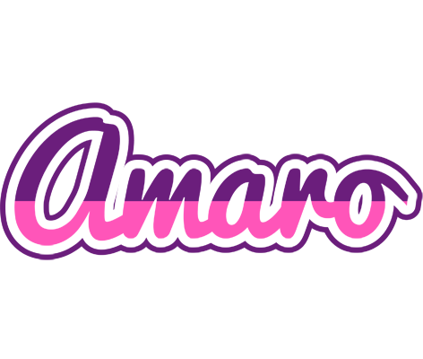 Amaro cheerful logo