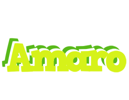 Amaro citrus logo