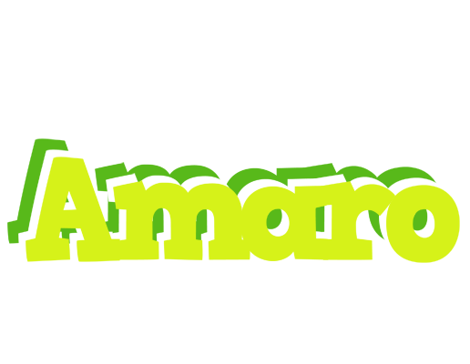 Amaro citrus logo