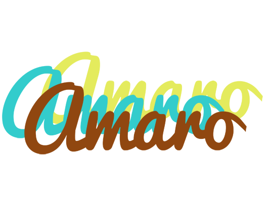 Amaro cupcake logo