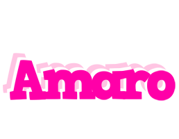 Amaro dancing logo