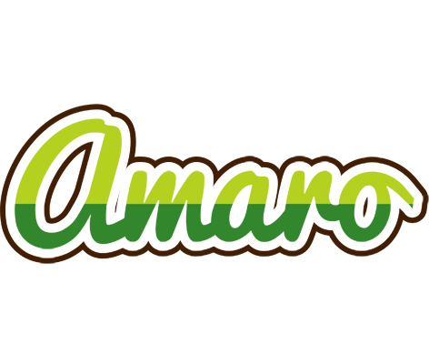 Amaro golfing logo