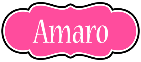 Amaro invitation logo