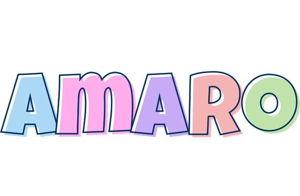Amaro pastel logo