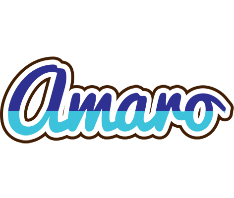 Amaro raining logo