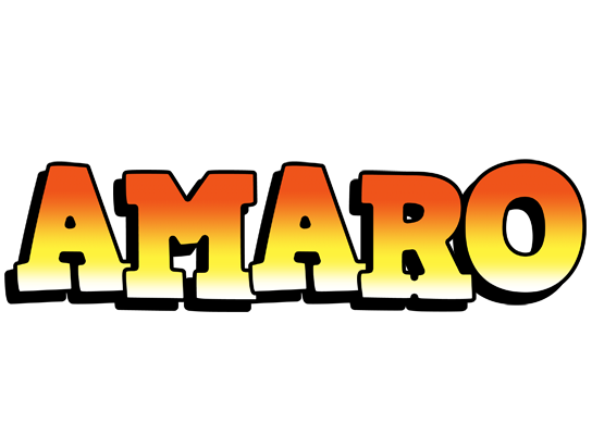 Amaro sunset logo
