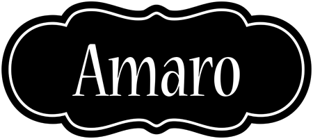 Amaro welcome logo