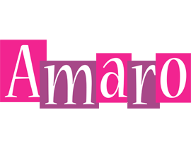 Amaro whine logo