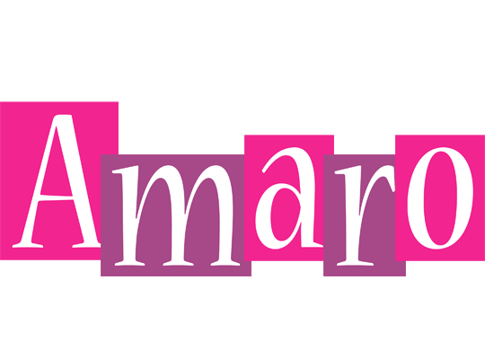 Amaro whine logo