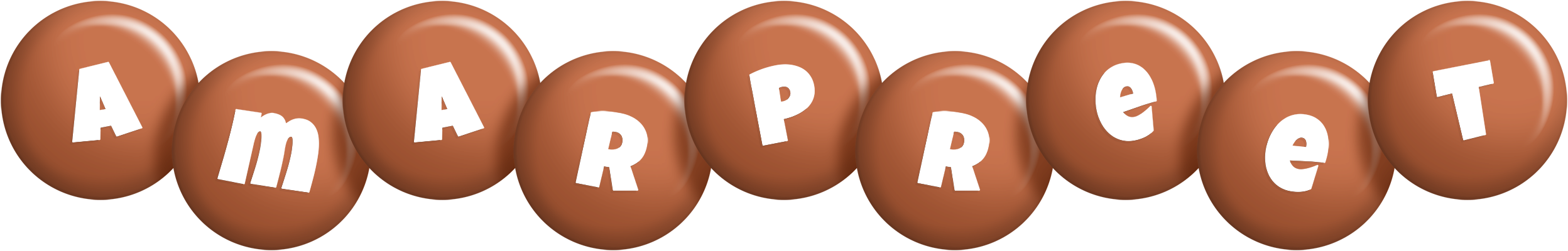 Amarpreet candy-brown logo