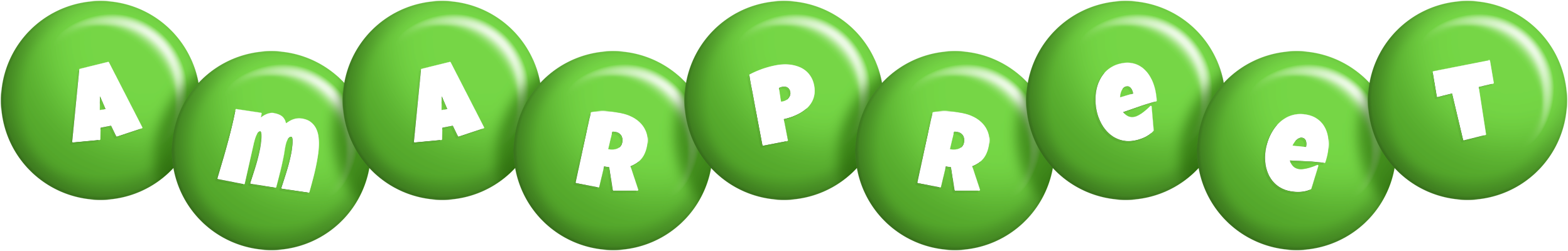 Amarpreet candy-green logo