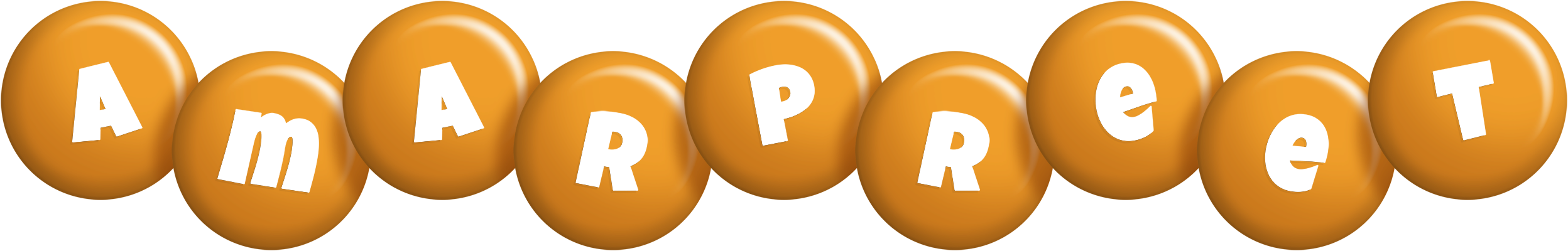 Amarpreet candy-orange logo