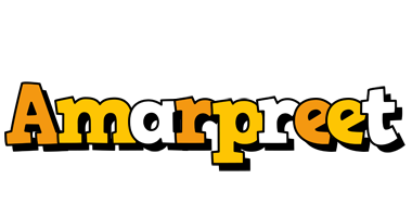 Amarpreet cartoon logo