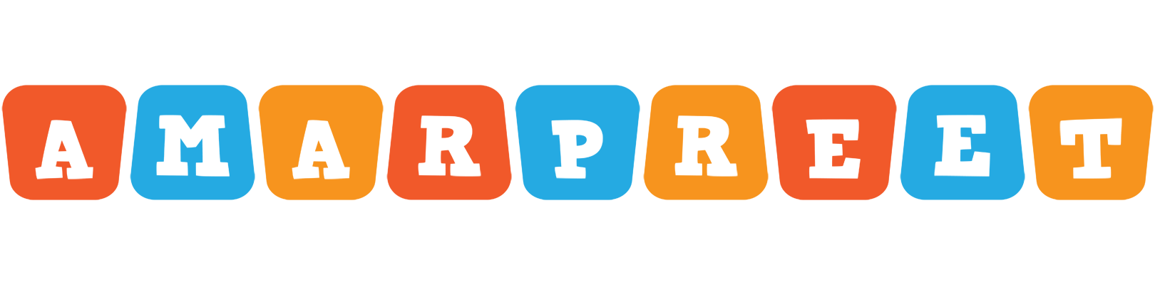 Amarpreet comics logo