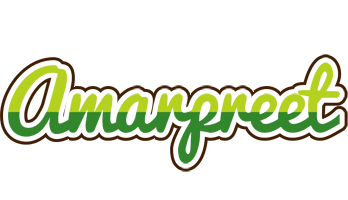 Amarpreet golfing logo