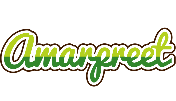 Amarpreet golfing logo