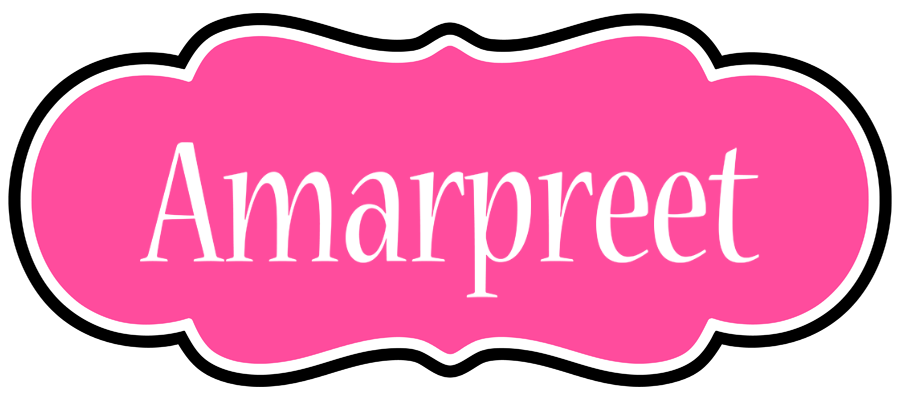 Amarpreet invitation logo