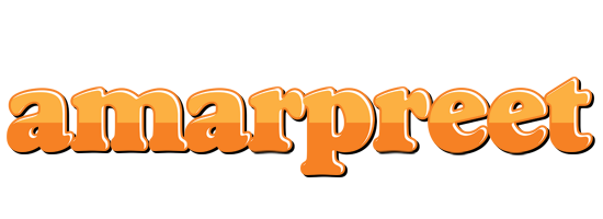 Amarpreet orange logo