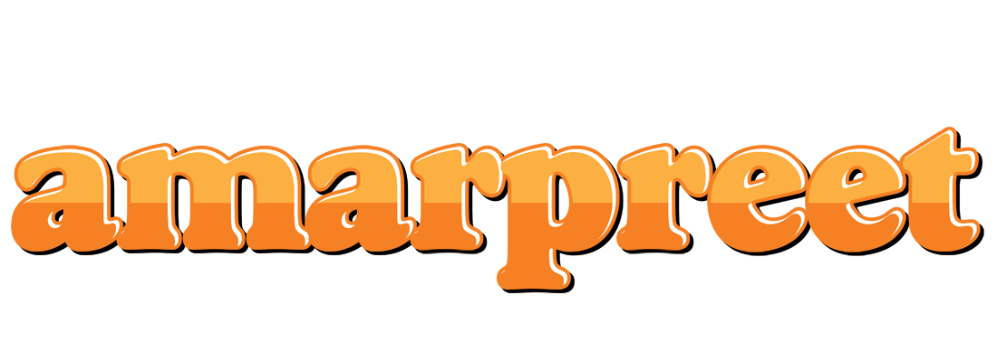 Amarpreet orange logo