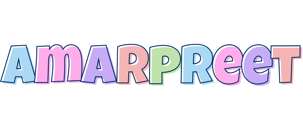 Amarpreet pastel logo