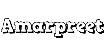 Amarpreet snowing logo