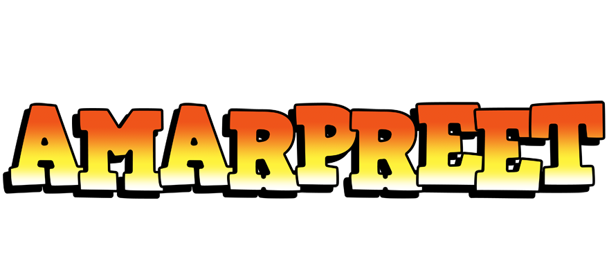 Amarpreet sunset logo