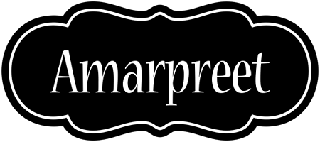 Amarpreet welcome logo