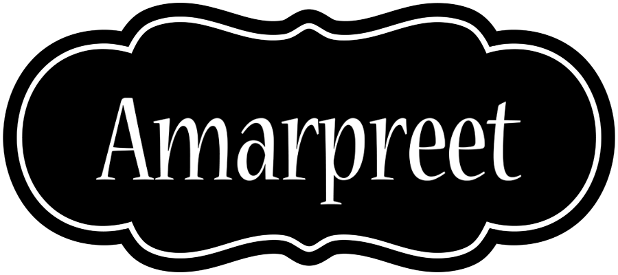 Amarpreet welcome logo