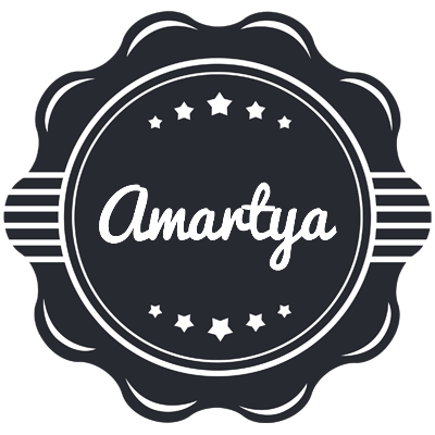 Amartya badge logo