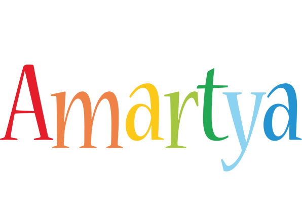 Amartya birthday logo