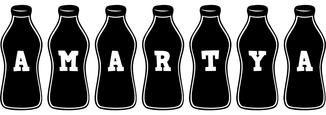 Amartya bottle logo