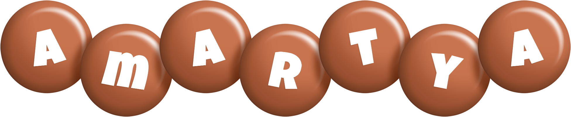 Amartya candy-brown logo