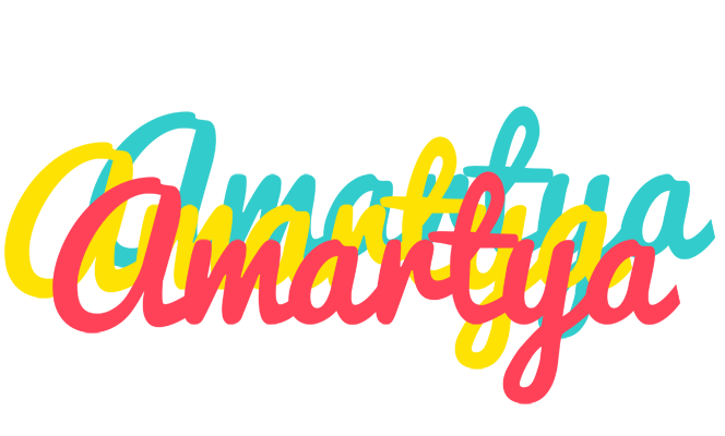 Amartya disco logo