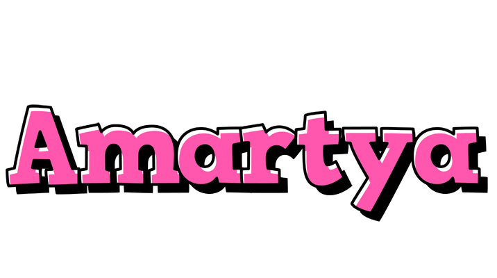 Amartya girlish logo